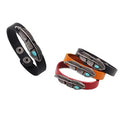 Strength & Beauty Genuine Leather Bracelet